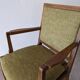 4 walnut bridges armchairs