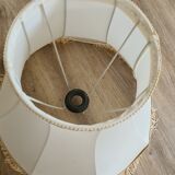 Old lampshade pagoda with fringes 70s