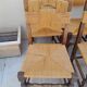 6 chaises paillage  campagnarde  ancienne