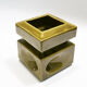Modernist ceramics 1960s olive green