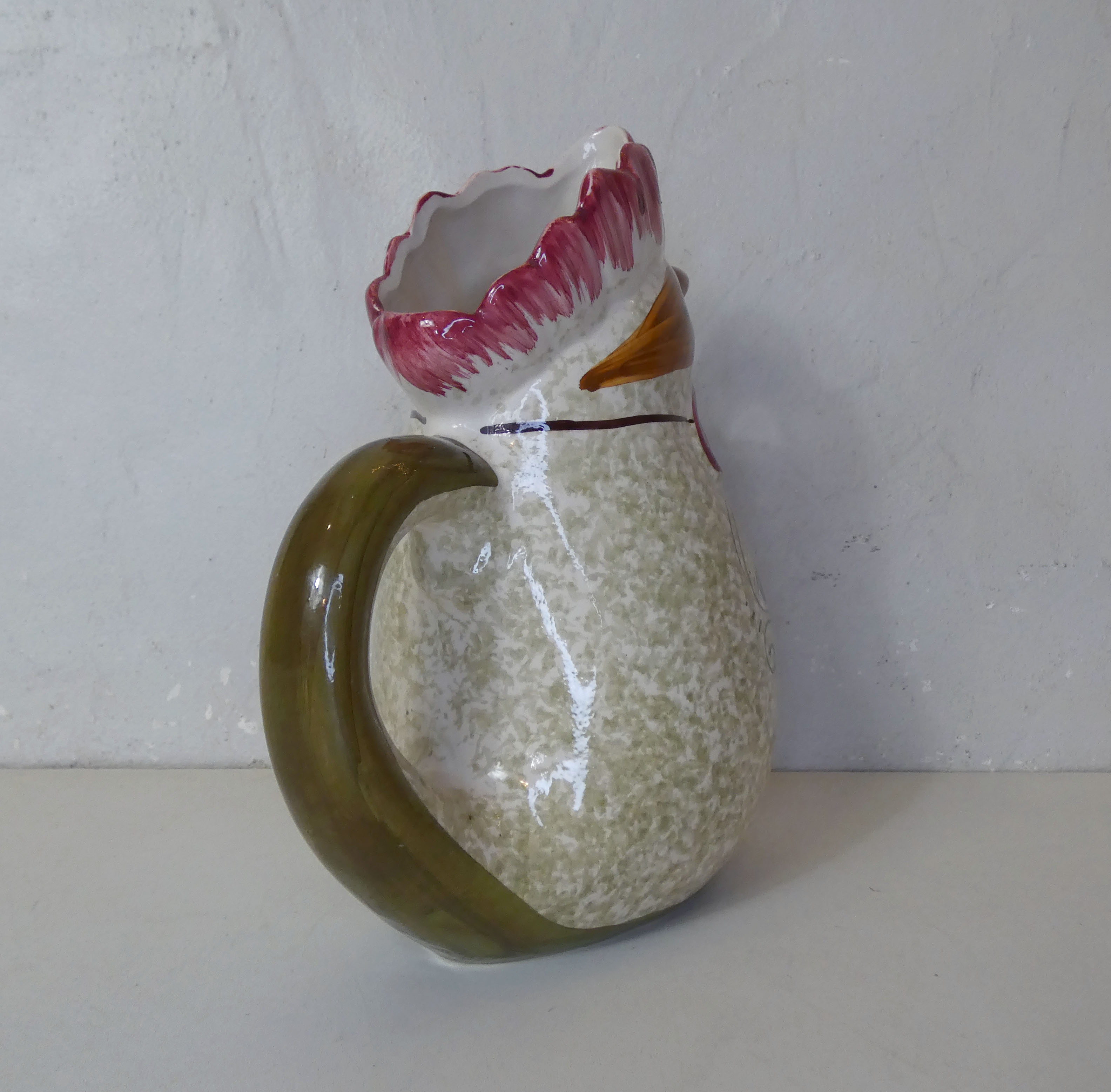 Vintage Sicilian ceramic pitcher