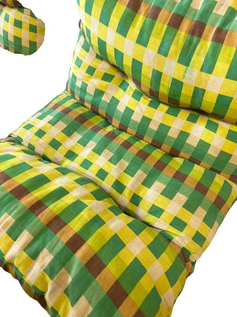 Vintage green modular lounge chair