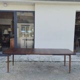 Scandinavian extendable table in Rio rosewood, 1960s