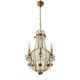 Lustre Rose Vintage en Cristal