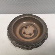 Rare Glit lava bowl. Iceland 1970s