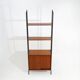 Modular bookcase with metal uprights by Amma Torino, 1960s