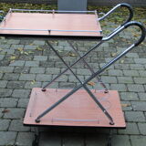 Rolling trolley with removable tray