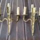 Antique bronze wall sconces
