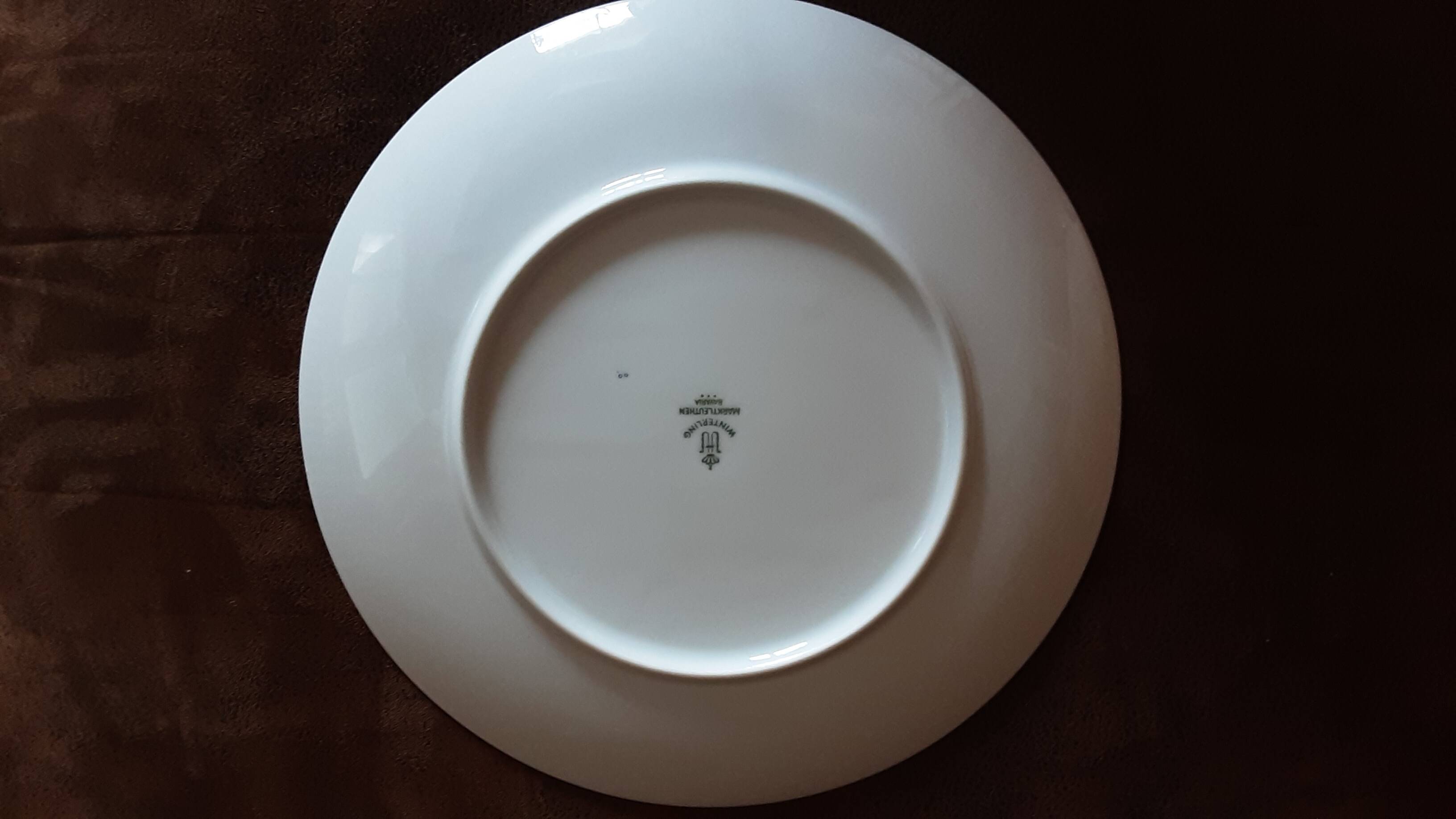 Set of 11 flat plates Bavaria