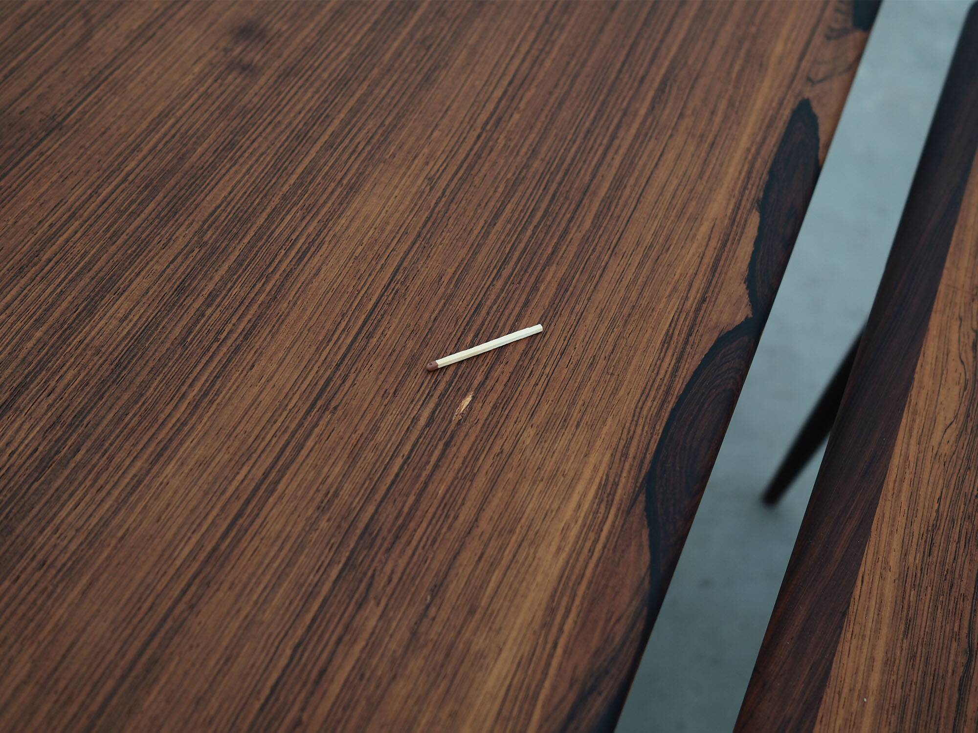 Set of three rosewood tables, Danish design, 60's, production: Denmark