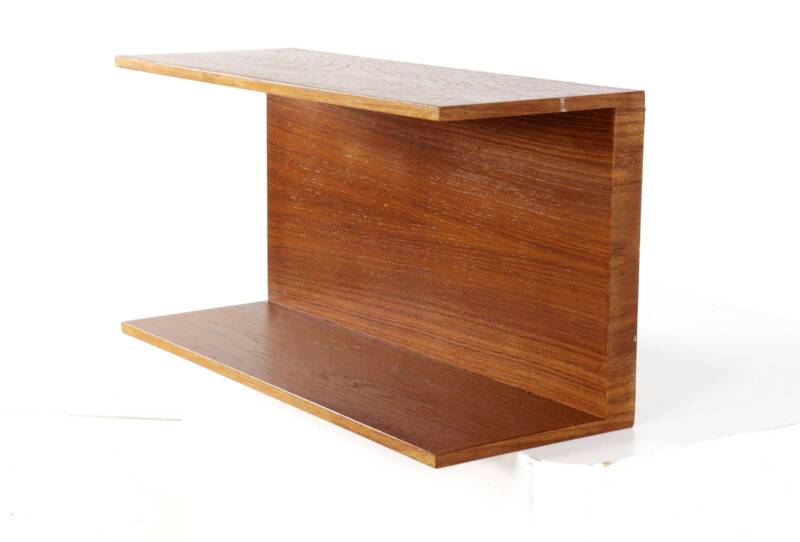Walter Wirz for Wilhelm Renz Wall Shelf in teak
