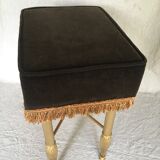 Brass tabouret of the 70s