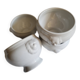 Lion head soup tureens
