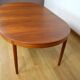 Danish 1960s Round/Oval Teak Table by Harry Ostergaard