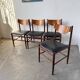 Set 4 chaises italiennes Gianfranco Frattini