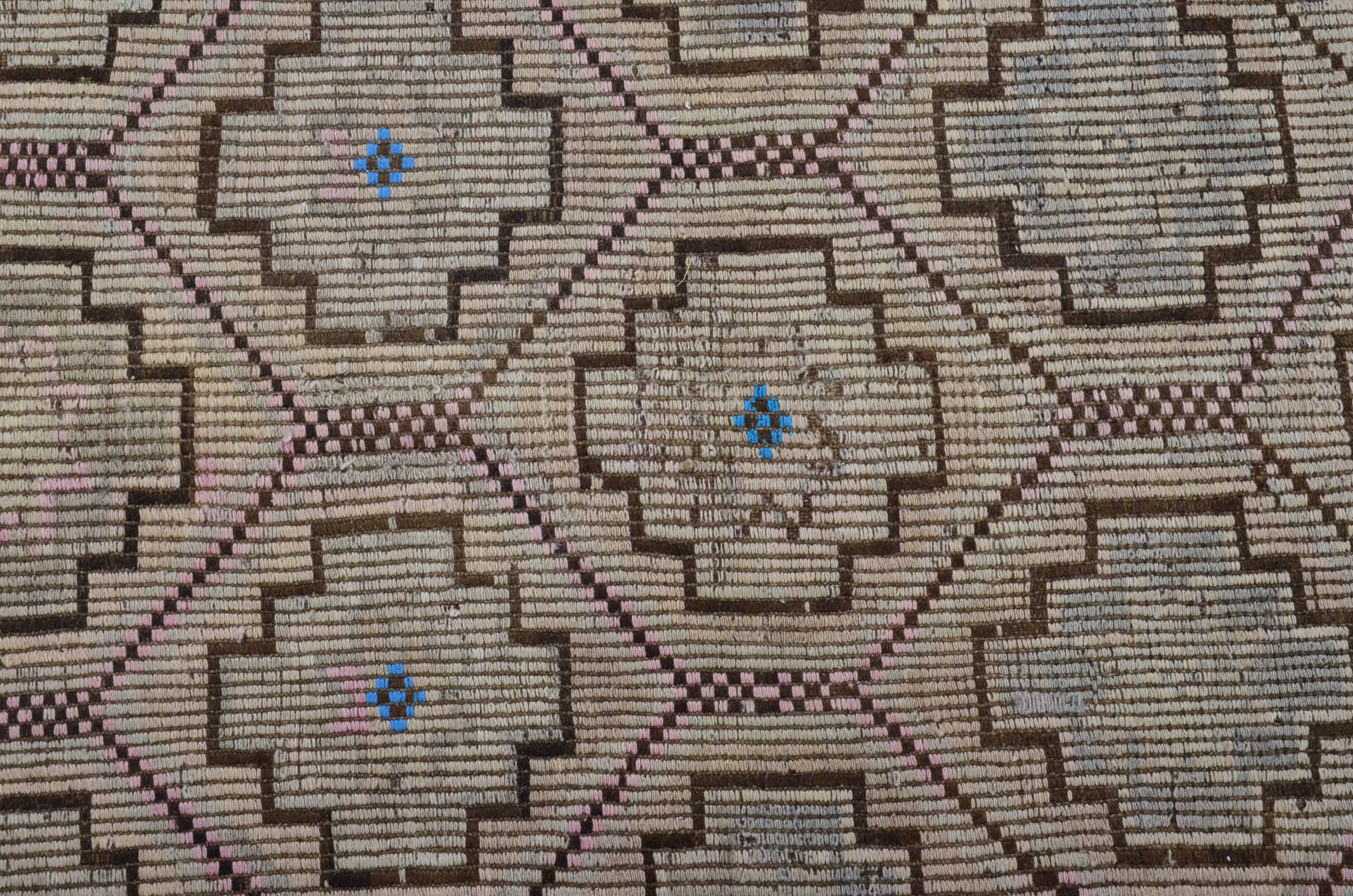 Vintage Anatolian Floor Kilim Rug, Reference 3542