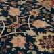 Tapis Oushak en laine noué à la main turc 267 cm x 357 cm