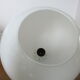 Suspension ball in white opaline 70s