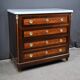 Rosewood and rosewood marquetry commode, Louis XVI style – late 19th century