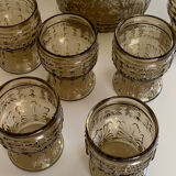 Vintage pitcher glasses