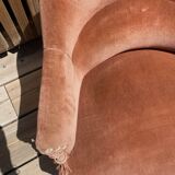 Vintage toad armchair Henriette