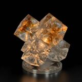 Lampe cubes en verre de stella par poliarte verona desing albino poli " 197