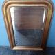 Miroir Louis Philippe en bois doré, XIXème siècle