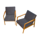 Beautiful Mid-Century armchairs, set of two, Denmark, 1970s