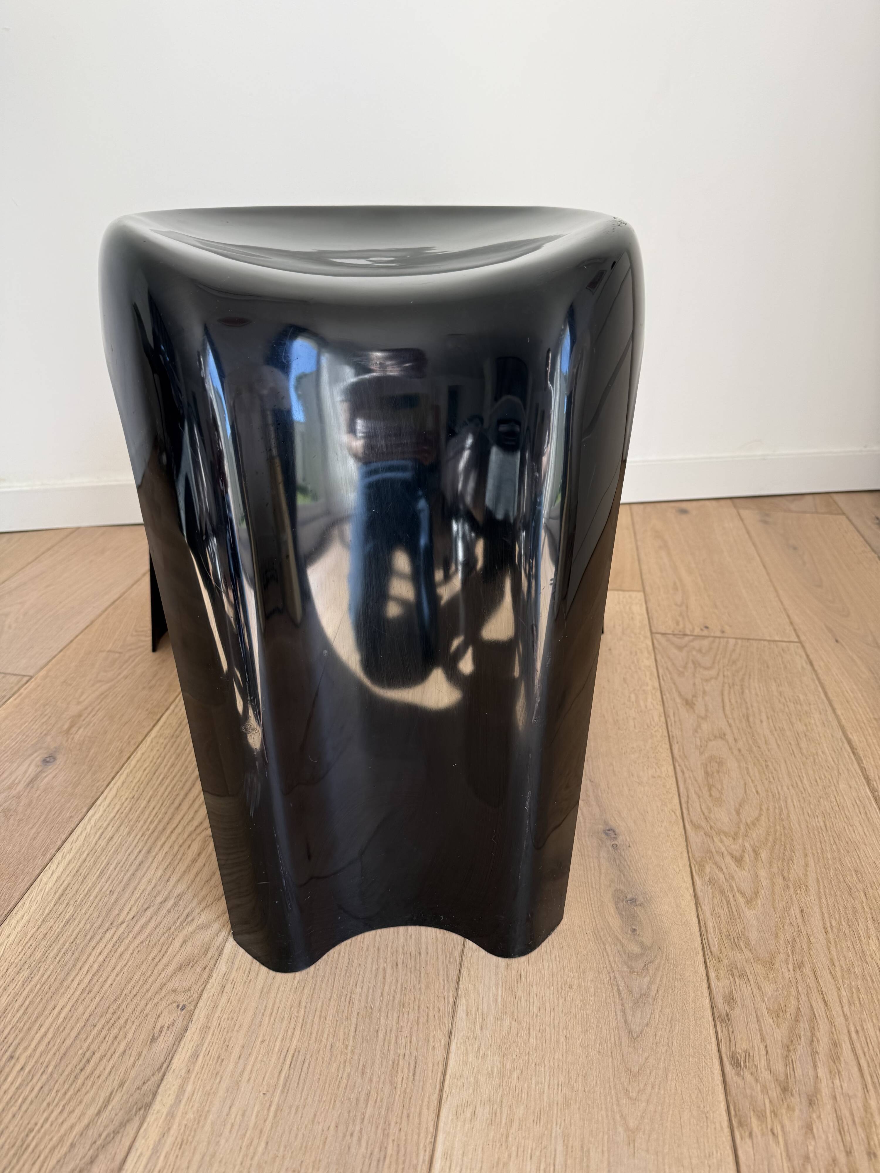 Stacki stool by Giorgina Castiglioni, Space Age, Sori Yanagi, Starck