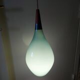 Scandinavian glass pendant light Holmegaard 50, 60's