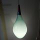 Scandinavian suspension light in blown glass by Holmegaard from the 1950s, 60s.
