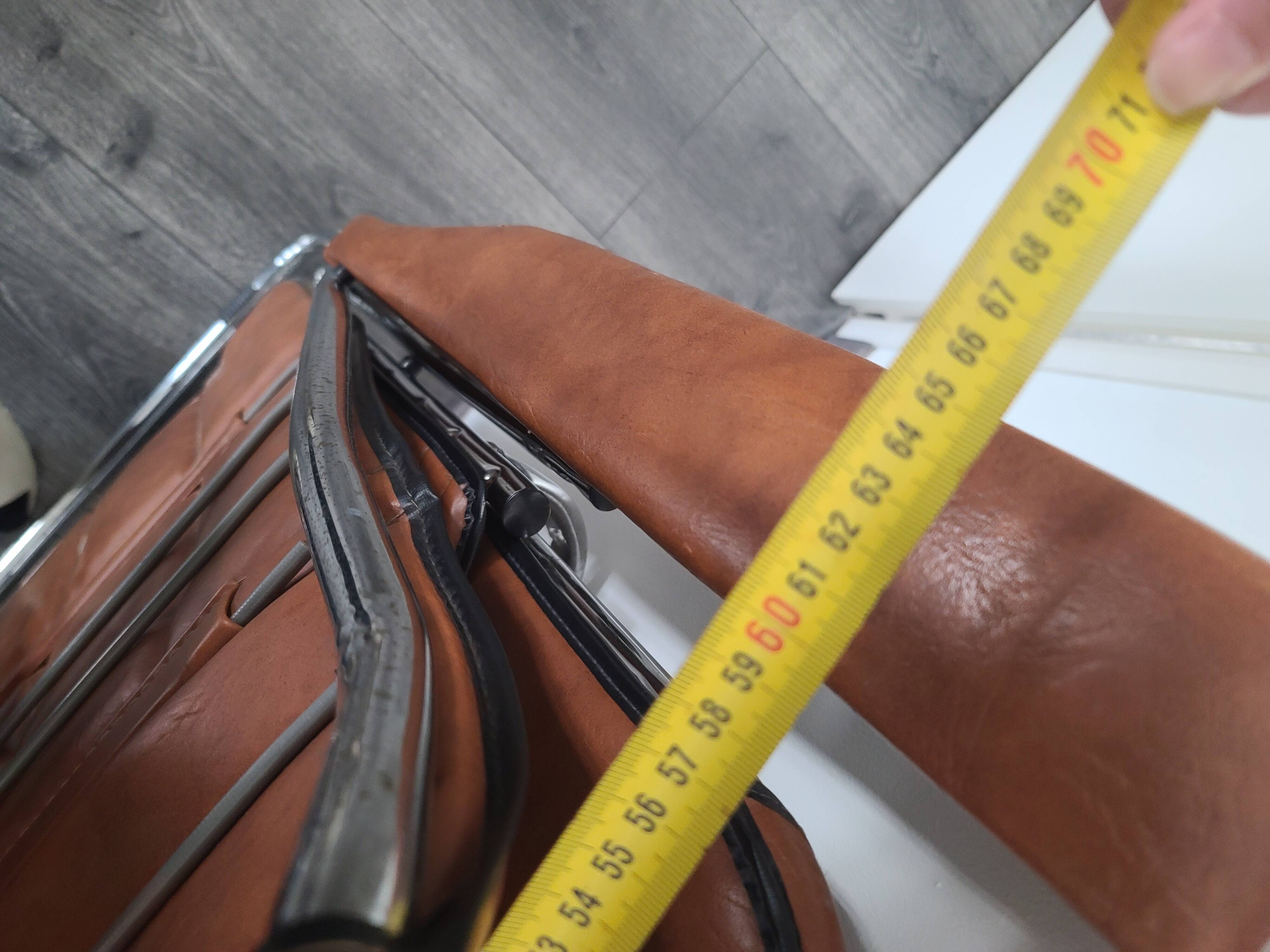 Maule Marga folding armchair, vintage Italian design, 70s