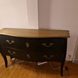Commode style classique, plateau chêne (vintage)