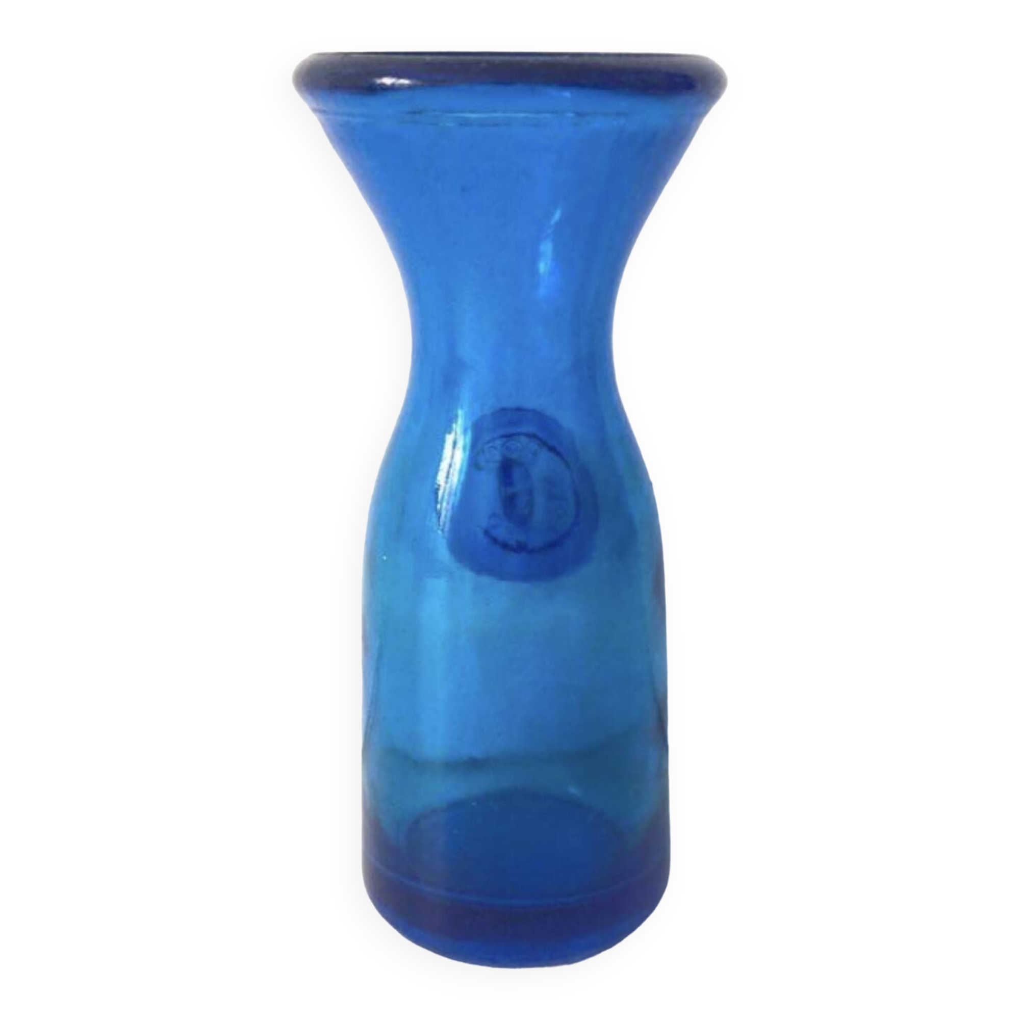 Blue Italian carafe
