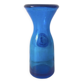 Blue Italian carafe