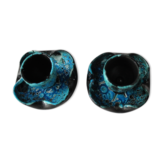 Pair of Fat lava Vintage cockroaches
