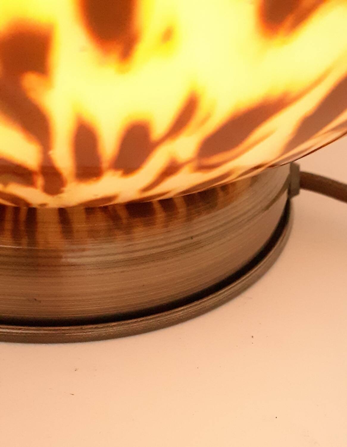 Vintage Murano Globe Lamp