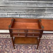 Napoleon III-era mahogany hairdresser Louis XVI
