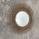 Miroir en rotin 70cm