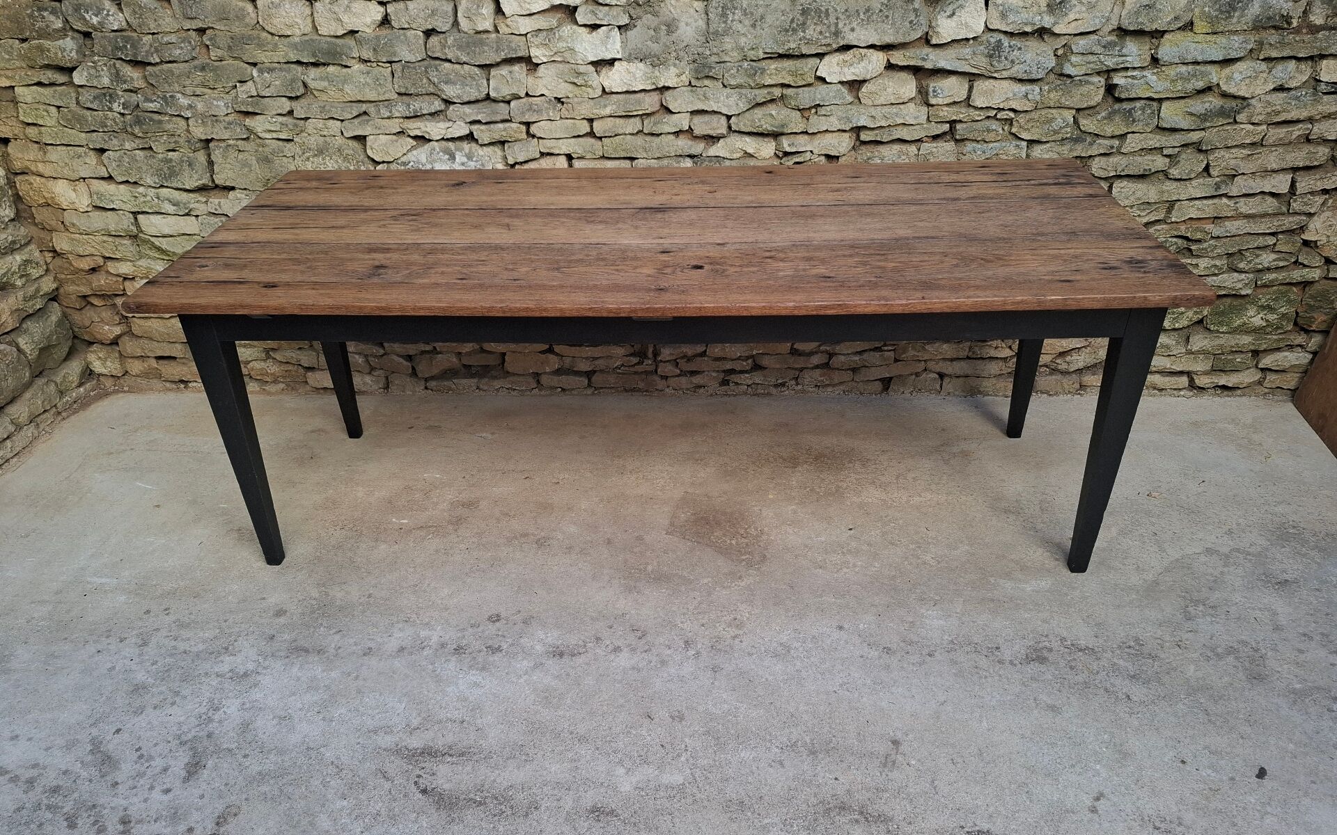 Oak farmhouse table 200cm