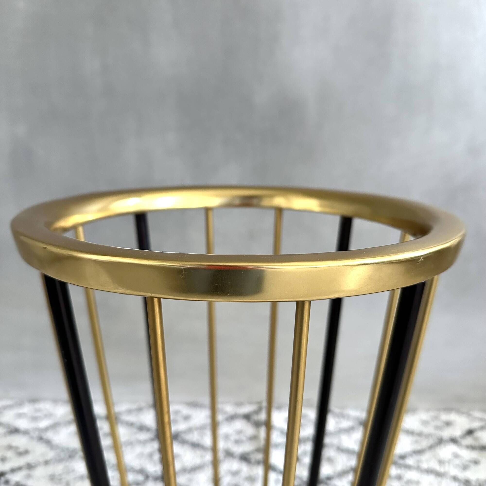 Mid-Century Umbrella Stand, Umbrella Holder, Walking Stick, 1960s Vintage