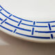 Flat faience plate by Digoin Sarreguemines , "Digne"