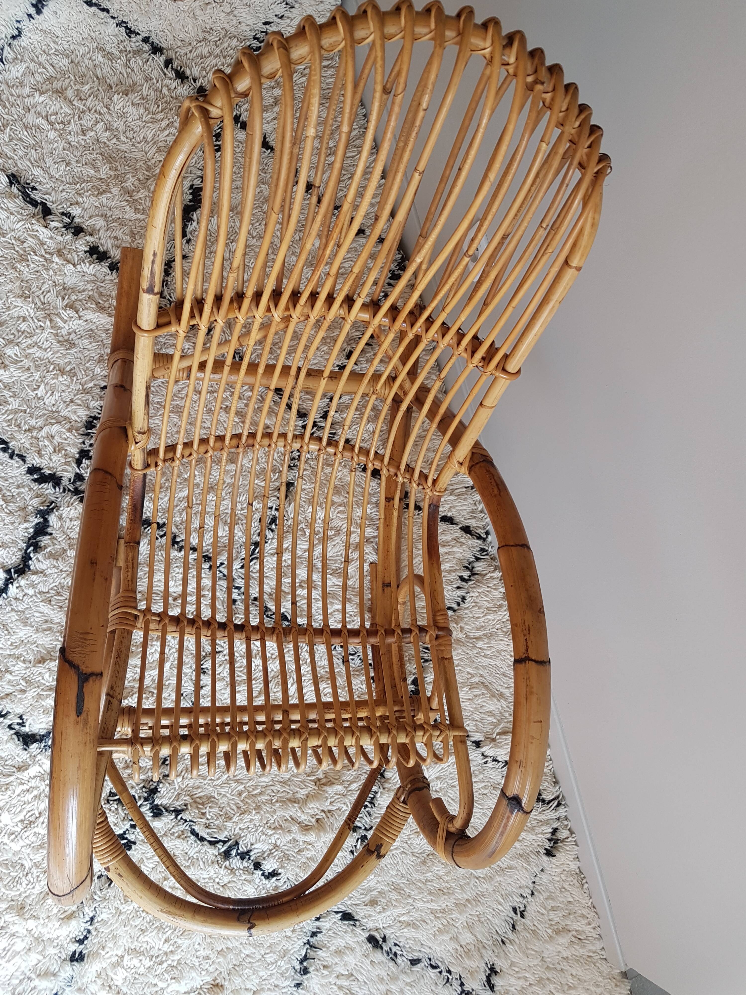 Rocking chair by Rohe Noordwolde renovated