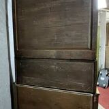 Louis XVI period scriban cabinet in mahogany circa 1760