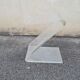 Chaise en plexiglas zigzag 1970