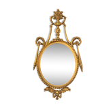 Golden resin mirror