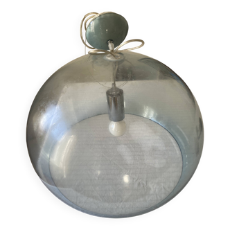 Kartell transparent blue suspension