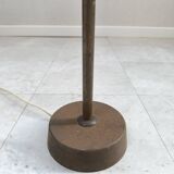 Copper and rope floor lamp circa 1950