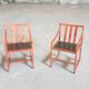 Paire de fauteuils scandinave 1980