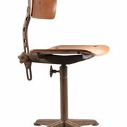 Friso Kramer style plywood atelier drawing table chair